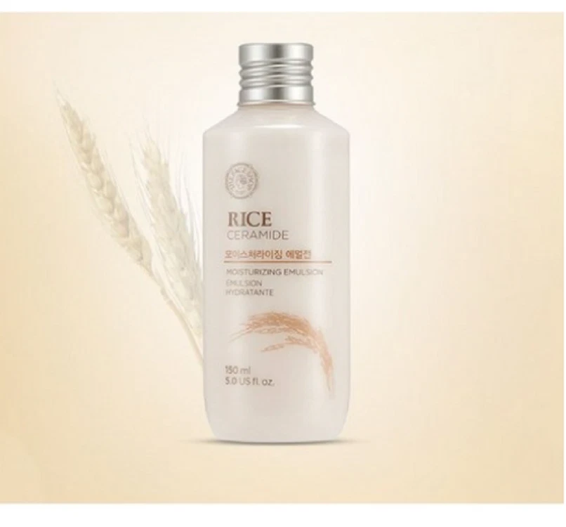 The Face Shop Arroz y Ceramida Hidratante Cuidado de la Piel Set Tónico y Emulsión 150 ml Foto 2 de 4