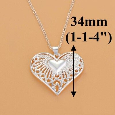 925 Sterling Silver Womens 18