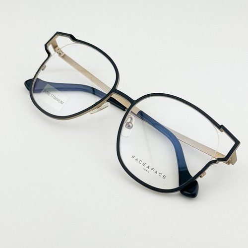 NEW Authentic FACE A FACE Eyeglass MALLET 2 Cat Eye Ladies Stylish Spec Titanium - Picture 9 of 9