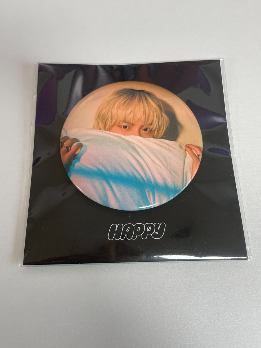 BTS JIN HAPPY POP UP OFFICIAL MD CAN BADGE | eBay