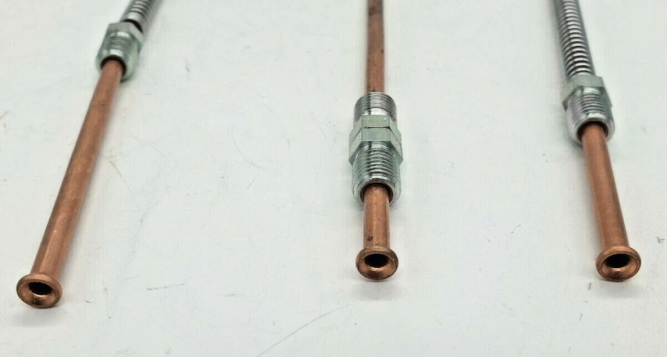 KIT COMPLETO TUBI FRENI IN RAME PER FIAT 500 D F 1° Serie - Immagine 4 di 4