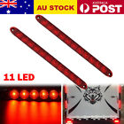 <!--F#f_0-->2X 11 LED Tail Light 3rd Third Brake Light Rear Stop Slim Strip Trailer Truck RV<!--F/-->
