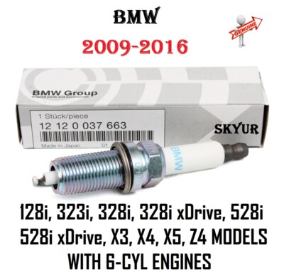 Ignition Performance Power Spark Plug For BMW 128 323 328 528 X3 X4 X5 GENUINE