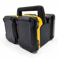 4 Slot Battery Caddy Holder for DeWalt 12V 4-Slot Organizer for Storage