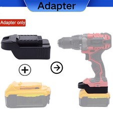 1x Adapter For Dewalt 18V/20V Lithium-Ion Battery To For Bauer 20V Power Tools