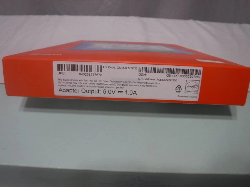 Amazon - Fire HD 8 Kids Ages 3-7 (2022) 8 HD tablet with Wi-Fi 32GB Blue NEW! - Image 4 of 4