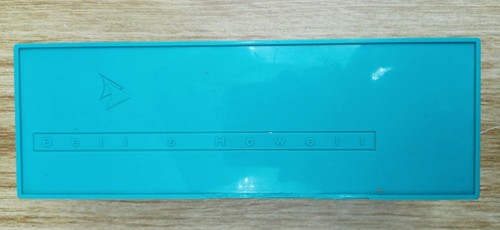 Bell & Howell Micro-Mount 35mm Master Clear Slide Tray - Holds 36 Slides - Turq - Picture 2 of 5