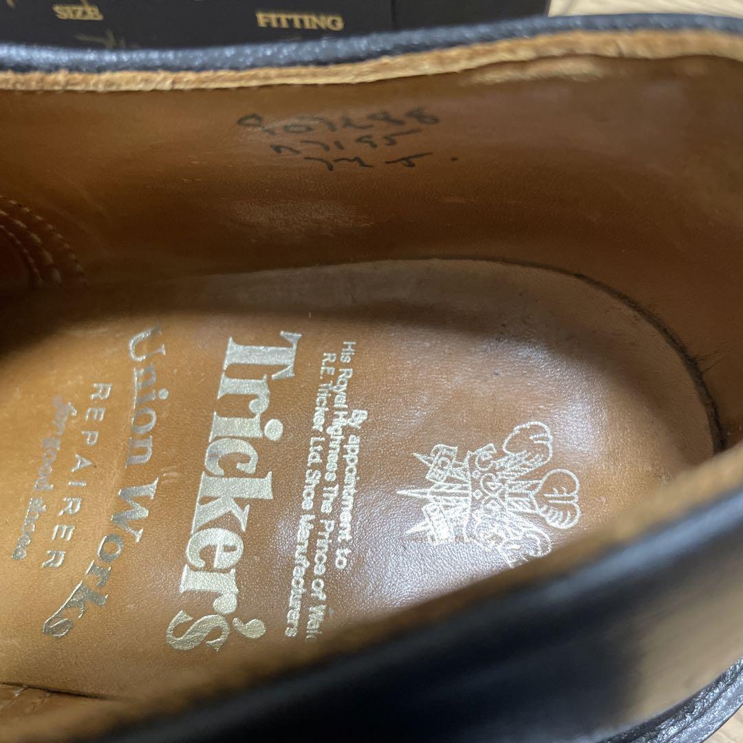 Men 8.0US Uw Special Order Tricker's M7195 Cap Toe Leather Men 8.0US Uw Special Order Tricker's M7195 Cap Toe Leather