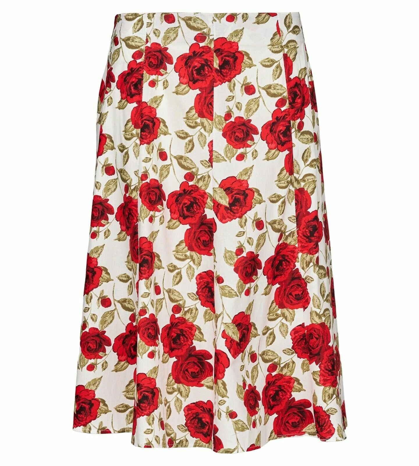 Women ladies Summer Floral Cotton Skirt Elasticated Waist Size 12-24 length 27"
Opens in a new windo