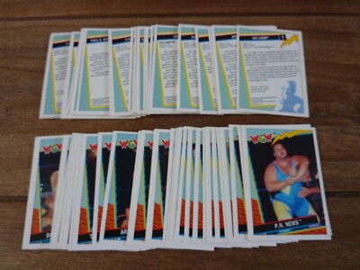Topps WCW World Championship Wrestling Karten von 1992 - sehr guter Zustand - Karten aussuchen!