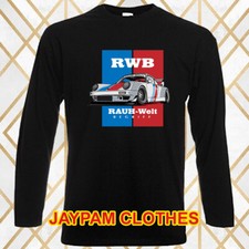 RWB Rauh Welt Begriff Racing Tuner Men's Black Size S - 2XL