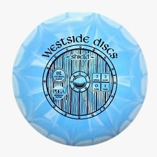 DISC GOLF WESTSIDE BT MEDIUM SHIELD STABLE PUTTER/APPROACH 175g BLUE BURST