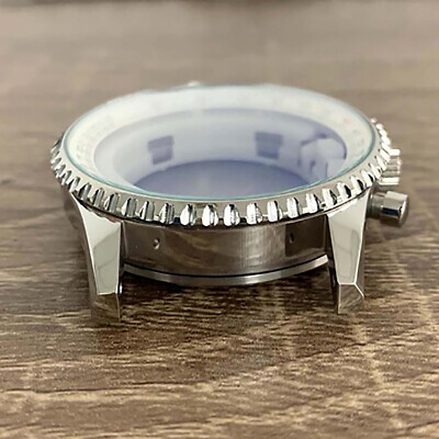 46.5MM Stainless Steel Watch Case + Strap + Hand For Japan VK63