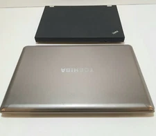 Laptops (Toshiba,  ThinkPad) Unknown Specs, PARTS ONLY