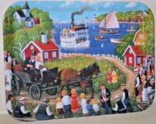 Melamine Decorative Tray 17 inch by 12 inch