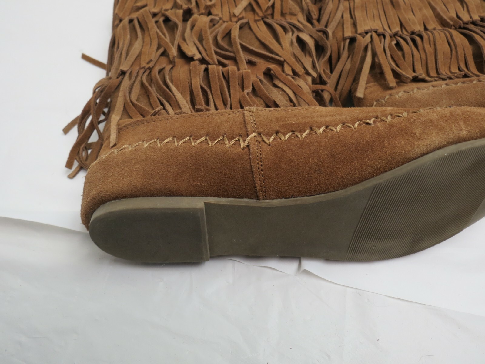 Clearance Mudd chestnut leather pixie fashion fri… - image 3