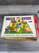 IDEAL Hide N' Seek Game 1967 Rare Vintage Hide Seek Board 