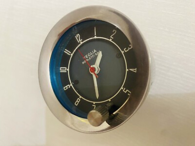 Veglia Borletti Clock Black 60mm Ferrari OldTimer | eBay