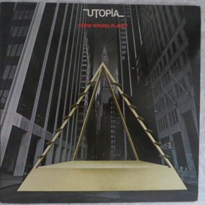 Utopia (Todd Rundgren) Vinyl-LP - Ups Wrong Planet Bearsville BR 6970