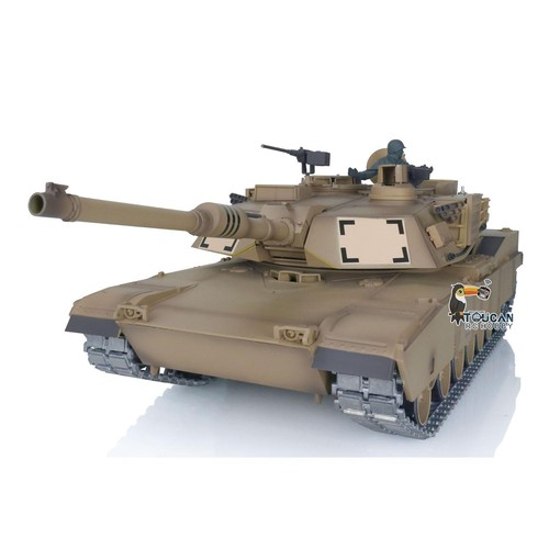 On Sale Henglong 1/16 2.4G 7.0 Upgraded Metal Track RC Tank M1A2 Abrams 3918 RTR - Picture 7 of 12