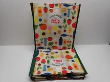 Reusable Shopping Bag Earth Fare Recycled 9 each Made from Plastic Bottles
