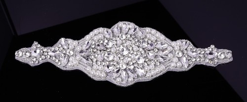 Lotto cintura caftano accessori damigella accessori abito da sposa strass completo donna - Foto 49 di 150