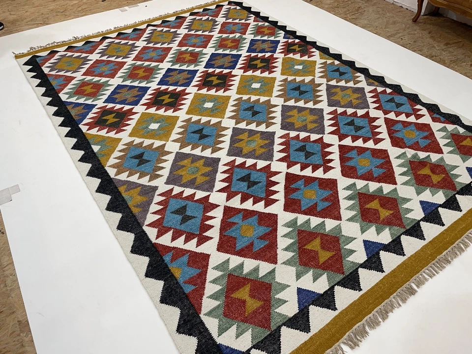 Kelim Modern Brand Neu Handgewebt Top Design 240x170 - Bild 3 von 4