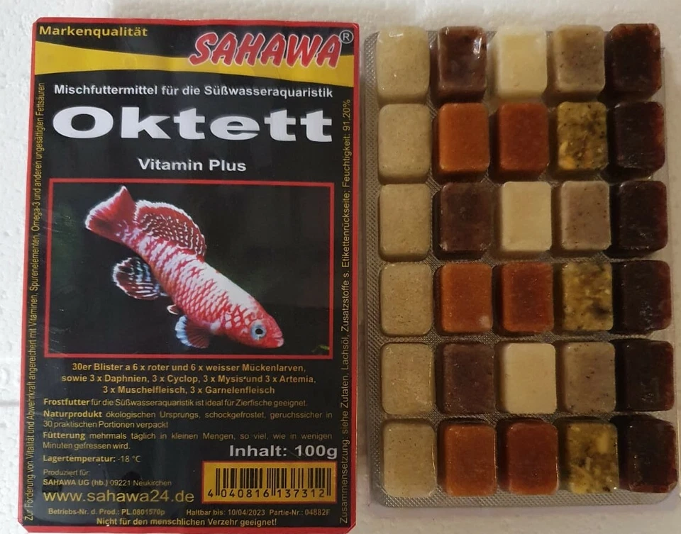 Frostfutter Fischfutter 50 x 100g Blister  für Zierfische freie Auswahl per Mail - Bild 3 von 4
