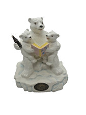 COCA COLA HERITAGE COLLECTION 1998 POLAR BEARS C IS FOR COCA-COLA FIGURINE 1403