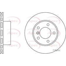 Apec Front Brake Disc DSK2246 - OE High Quality Precision Engineered Part