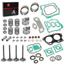 Piston Kit & Ring Valve FOR EZGO 295CC Engine Gasket Set EH29c Golf Car rebuild