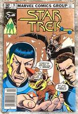 STAR TREK #16 October 1981 Bronze Age Marvel Comic Book A861