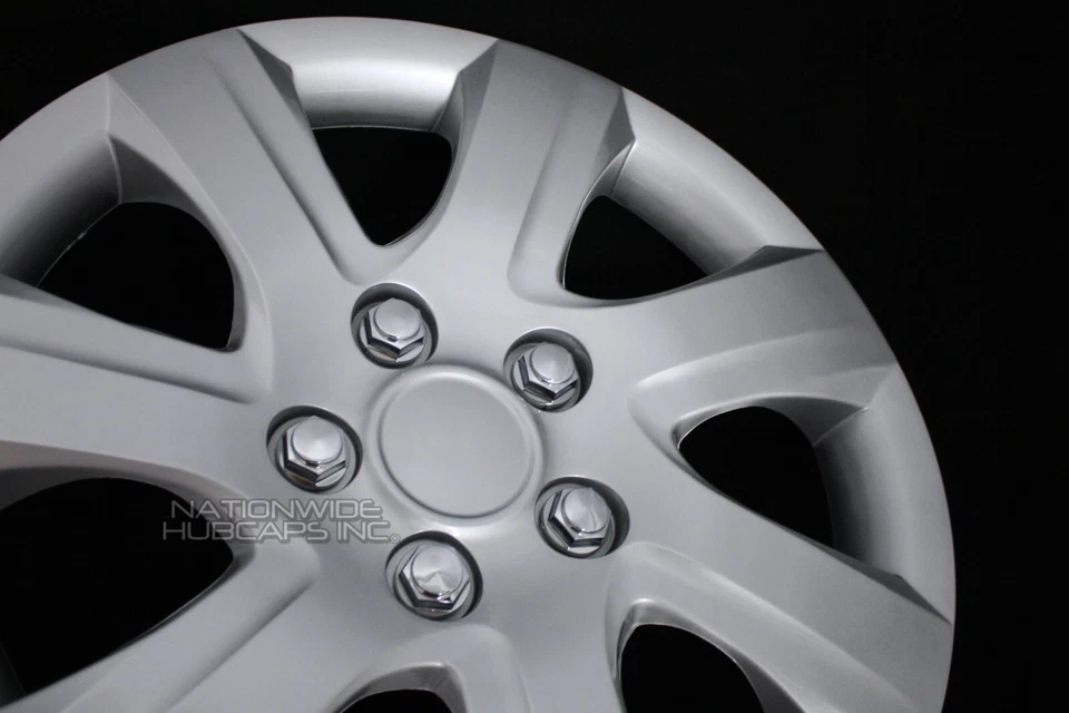 4 tapas de cubo completas para Toyota Camry 2010-2011 L LE 16" para llanta de acero Foto 3 de 4