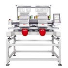 Bai The VislOn-2 Embroidery Machine 2 Heads 15 Needles cap Commercial Lcd