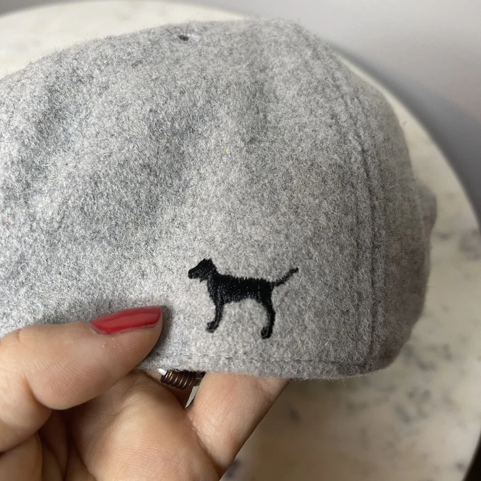 ROSA Victoria's Secret Mujer Lana Gorra de Béisbol Ajustable Color Gris NUEVO -N1 Foto 4 de 4