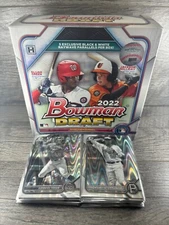 2022 Bowman Draft Chrome Baseball Black and White Ray Wave Refractor PYC