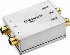 Monacor SMC-1 Stereo-Mono-Konverter 1 x Stere...