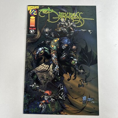 The Darkness #1/2 Wizard 1996 Image/Top Cow Comic Book w/ COA NM