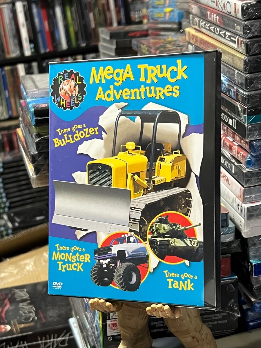 Real Wheels - Mega Truck Adventures (DVD) Bulldozer, Monster Truck
