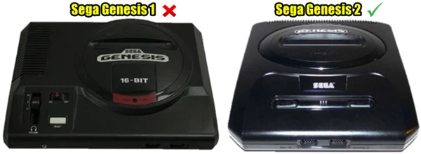 Sega 32X AV Cable & GOLD 8 PIN Link Data for Sega Genesis 2 Console System NEW - Image 4 of 4