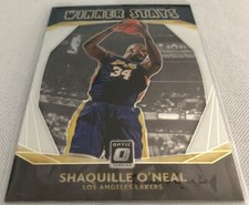 2020-21 Optic Basketball Shaquille O'Neal Los Angeles Lakers Winner Stays #1