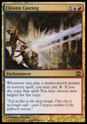 MTG Magic the Gathering Cloven Casting (86/149) Alara Reborn LP