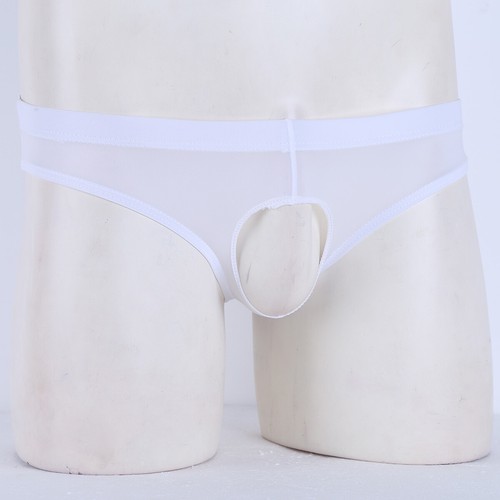 Bikini de natación YiZYiF para hombre Suave Seda Frontal Agujero para Pene Ropa Interior - Imagen 10 de 42
