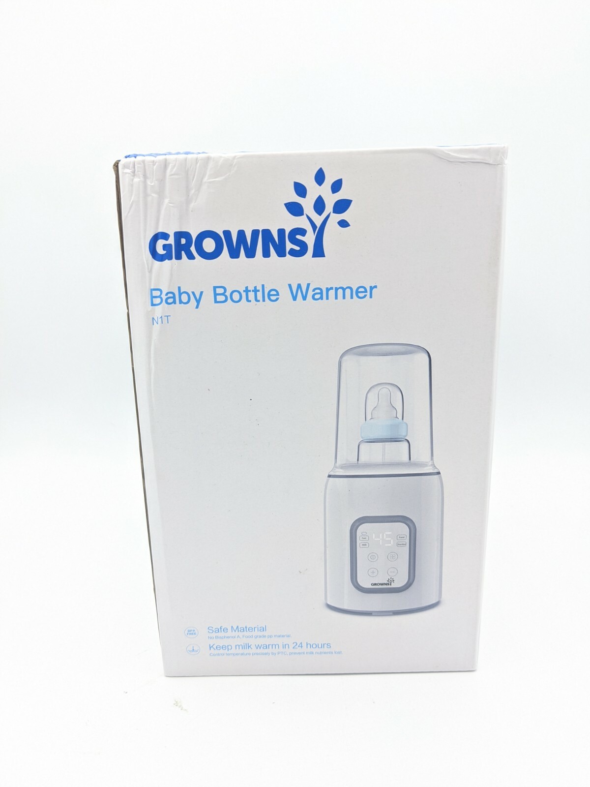 grownsy baby bottle warmer n1t