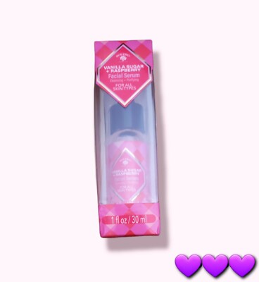 BOLERO VANILLA SUGAR + RASPBERRY FACIAL SERUM CLEANSING & PURIFYING 1 OZ - NIB