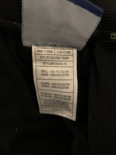 Mens Detroit Lions On Field Reebok NFL Equipment Pants XL Black *READ* XXL - Picture 8 of 9