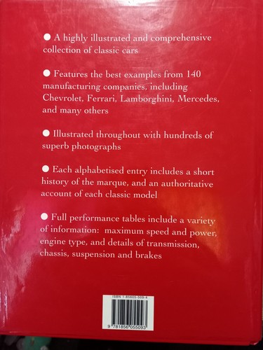 Encyclopedia Classic Cars (hardcover 1999) Blitz Editions - Picture 13 of 17