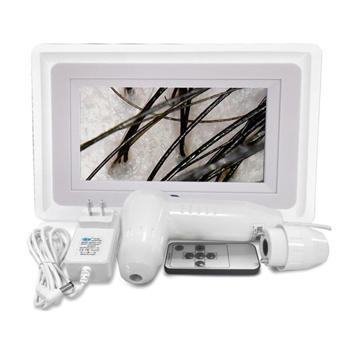 7" LCD Screen Digital Skin and Hair analyzer Diagnosis Scanner Freeze Fixed 200X - Picture 7 of 11
