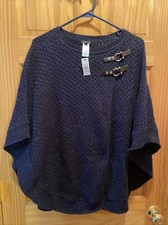 Talbots Cape Sweater Size M NWT