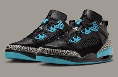 Nike Air Jordan Spizike Low Black Gamma Blue FQ1759-005 Men's Size 10.5 New